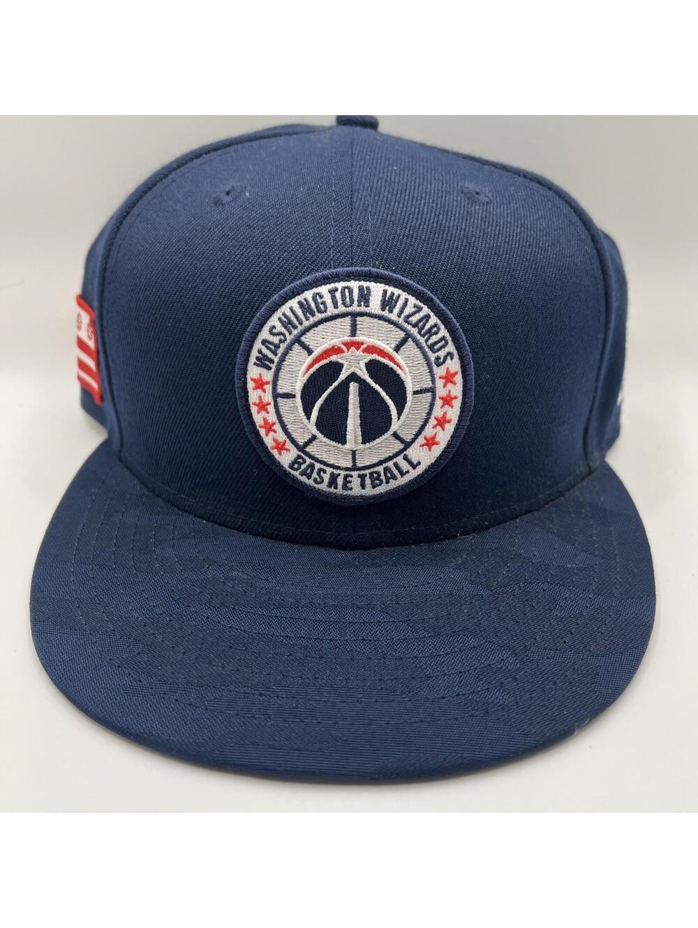 New era 59fifty Washington wizards men’s 7 1/2 fitted hat blue